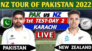 🔴 Live : PAKISTAN vs NEW ZEALAND 1st TEST MATCH DAY 2 LIVE SCORES & PAK vs NZ LIVE | Cricket 22