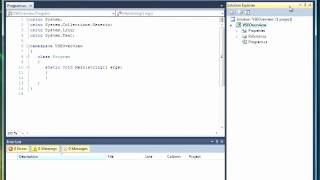 02 02 Visual C# Express Overview- C Sharp dotNet Programming Training Video Tutorial