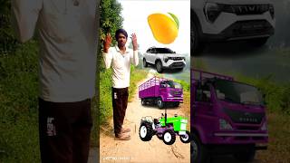 Rounding Mango🥭Tractor, truck, car, bike vfx magic video names#shorts #viralshort