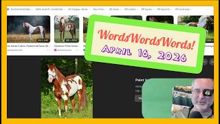WordsWordsWords 16 April 2026 - It's a Real Mystery