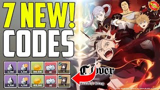 TODAY CODES ⚠️ BLACK CLOVER MOBILE COUPON CODES NOVEMBER 2024 - BLACK CLOVER MOBILE REDEEM CODES