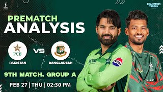 CT 2025: Pakistan vs Bangladesh 9th Match PREDICTION, Champions Trophy 2025 PAK vs BAN Dream11 Team