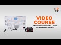 Video course: off-grid photovoltaic - wind power plant trainer mod. PVWG-OG/EV