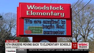 5th graders moving back to elementary schools in Bibb Co.