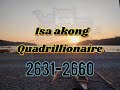 isa akong quadrillionaire kabanata 2631 2660