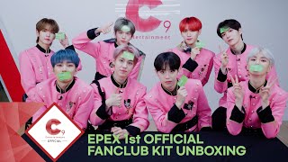 EPEX(이펙스) 1st OFFICIAL FANCLUB KIT UNBOXING (ENG SUB)