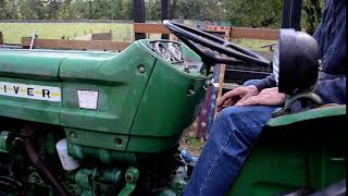 Lot 2 1969 Oliver 1255 Starts and runs video