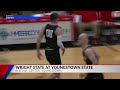 wdtn men s basketball slips up at youngstown state