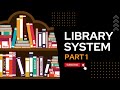 How to create a simple library system using python  - 1