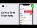 How to Delete Text Messages on iPhone (2024)