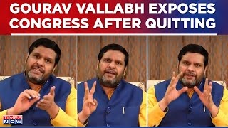 Gourav Vallabh Exclusive On Quitting Congress, Exposes Cong's 'Anti-Hindu' Stand After Leaving Party