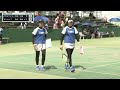 【全日本実業団・女子準決勝／ナガセケンコーvsダンロップ】令和3年度全日本実業団ソフトテニス選手権大会（女子第65回）