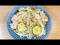 garlic flavored shrimp and zucchini italian pasta intensely rich garlic aroma must try