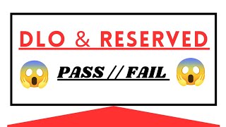 Vnsgu DLO \u0026 Reserved Result Meaning || Vnsgu DLO \u0026 Reserved Pass Or Fail || Vnsgu DLO Result