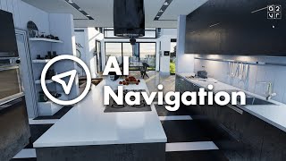 AI Navigation | Artificial Intelligence | Architectural Visualization | A2 Virtual Reality | A2 VR