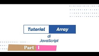 #21 Array di Javascript (Part - 1)