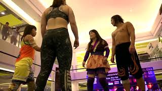 Kotori(Japan) \u0026 April David(England) vs Masahiro Takanashi \u0026 Emi Sakura(Japan) at Sawasdee Cup