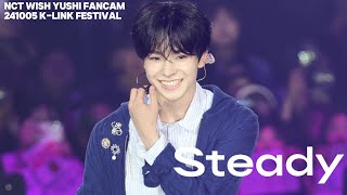 【4K】241005 STEADY NCT WISH Yushi focus—K-LINK FESTIVAL