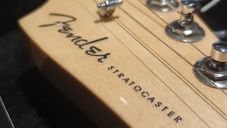 2008 Fender American Deluxe Sunburst Guitar Up Close Video Review at Essex Recording Studios