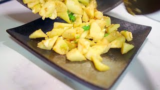 金沙筊白筍/Water Bamboo with Salted Egg(3minscook)