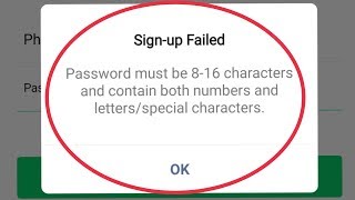 WeChat Password Must Be 8-16 Characters and contain both numbers And Letters/ Social character