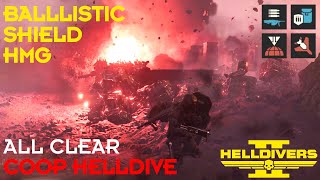 Helldivers 2 // With Your Shield Or On It - Automaton Coop Helldive - All Clear