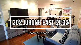 302 Jurong East St 32 | 4 Room Flat For Sale