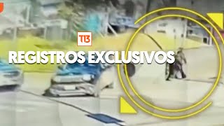 Registros exclusivos del seguimiento a mujer que sustrajo a guagua en Temuco