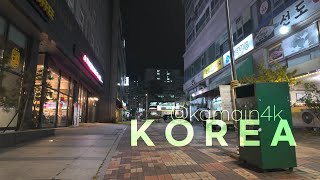 [4K HDR] 시흥 장현동 | Night view of a suburban city in Korea!