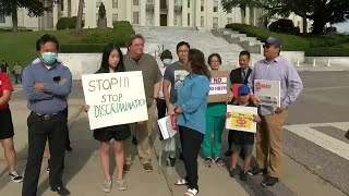 Protesters push back against 'Alabama Property Protection Act'