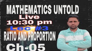 Ch-05 | Ratio and Proportion| WBBSE | Class -10