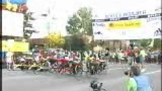 2001 Bolder Boulder : Wheelchair start
