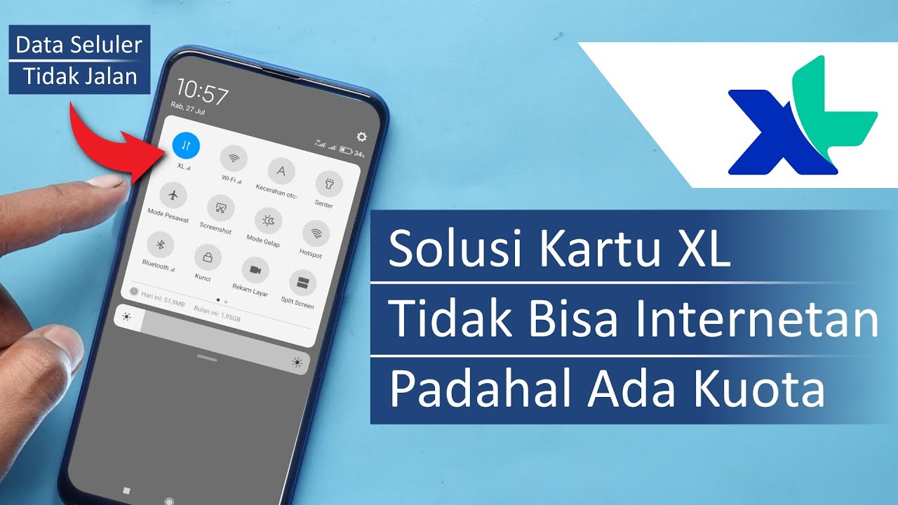 Cara Mengatasi Kartu XL Tidak Bisa Internet Padahal Ada Kuota - YouTube