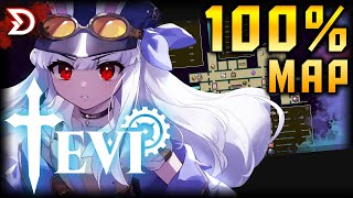 TEVI | 100% Map — All Areas, Sigils, Resources, Bosses, Secrets \u0026 More!