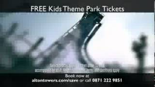 Alton Towers - Resort Short Breaks TV ad 2012