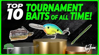 Top 10 Best TOURNAMENT Bass Fishing Baits Ever!