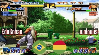 FT10 @kof99: EduGohan (BR) vs wolowis (BO) [King of Fighters 99 Fightcade] Feb 12