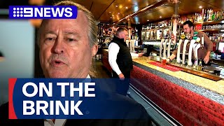 Hospitality giants struggle to stay afloat amid rising costs | 9 News Australia