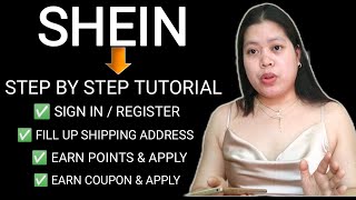 HOW TO ORDER/ REGISTER IN SHEIN STEP BY STEP TUTORIAL #angellontayao