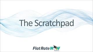How do I use the ScratchPad?