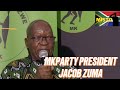 MKPARTY JACOB ZUMA ON BRICS, JOURALISTS, PEOPLE OPPOSING NEW LEADERSHIP