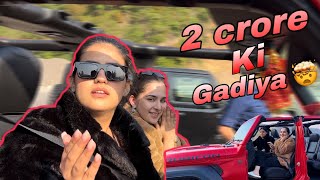 Chail  Vlog 💕 | 2 Crore Ki Gadiyan 🤩 | Gulabi Queen | Pranjal Dahiya | Sruishty Mann