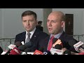 Ł. schreiber s. szynkowski vel sęk m. horała konferencja prasowa posłów pis w sejmie