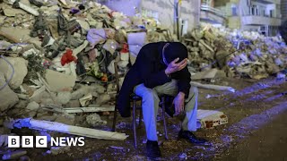 New Turkey earthquake traps people under rubble - BBC News