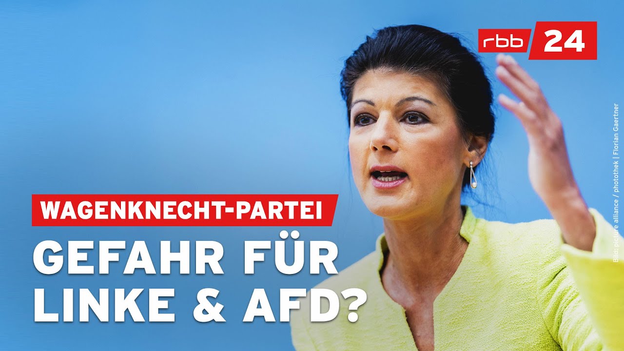 Bruch Mit Der Linkspartei: Was Will Sahra Wagenknecht? - YouTube