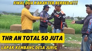 AJENG BURUNG KARAKTER JABLAY BERHASIL MENJADI JUARA PERTAMA DI THR 50 JUTA KEMBANG DESA JURIG