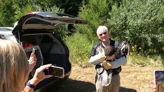 Dulles Greenway Eagle Release Party