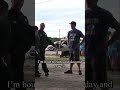 Jumping over a cop!