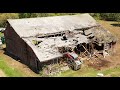 Removing part of a barn