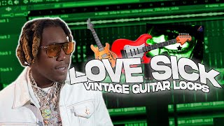 Vintage Dark Guitar & Vocal Sample Pack/Loop Kit - Love $ick
